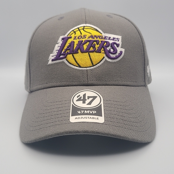 47 Brand - "MVP" Model, NBA Los Angeles LAKERS Adjustable Cap - Picture 2 of 12
